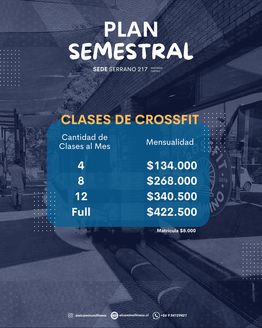 Plan Semestral - Clases de CrossFit
